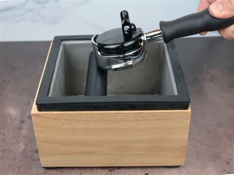 knock box for barista